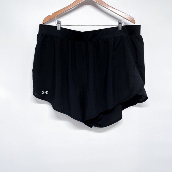 2/$30 Under Armour Fly By Loose Athletic Running Shorts Heatgear Plus Size 3X - Picture 3 of 10